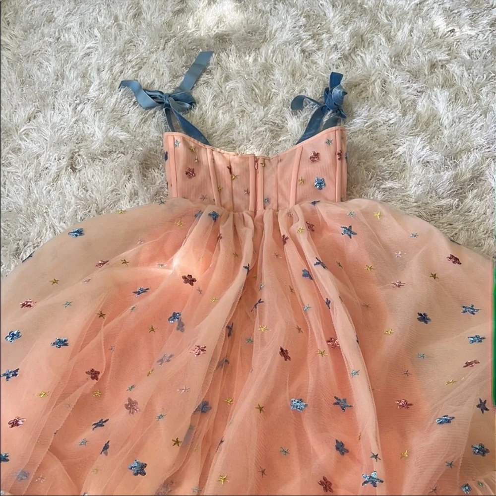 Lirika Matoshi Pink Midi Dress - Picture 6 of 16